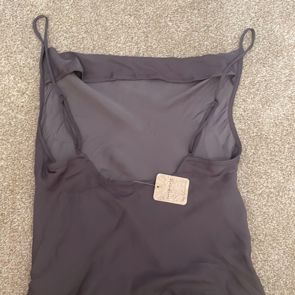 Free People Day to Night Slip Dress, Anthracite, sz M - Picture 8 of 14